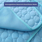Cooling mat for pets with non-toxic self-cooling gel