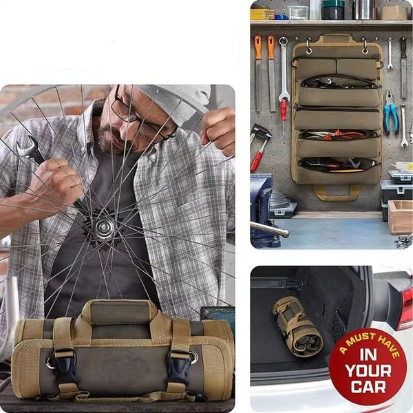 Tool Roll Bag Organizer