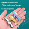 Reusable Stainless Steel Toothpicks Set for Dental Hygiene