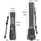 Tactical Flashlight – LED Flashlight with Zoom & Power Bank Function