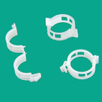 Plant support clip for climbing plants – Flexible holder for plant stems