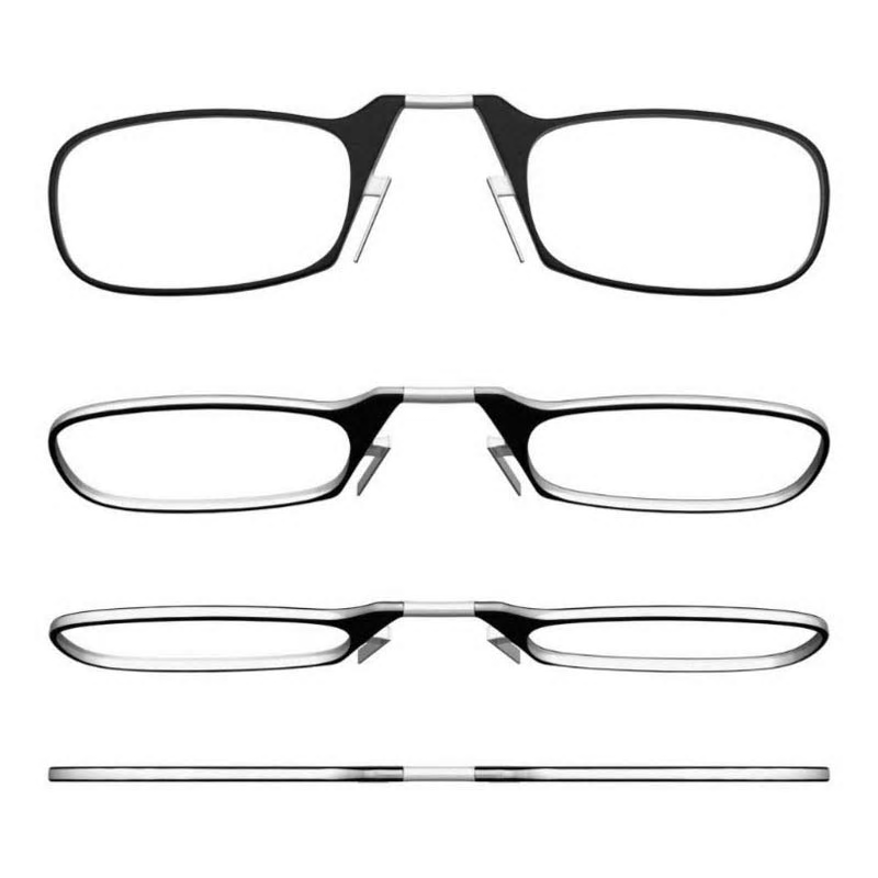 Portable reading glasses