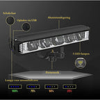Rechargeable Bicycle Light 1400 Lumen – Waterproof with Multiple Light Modes