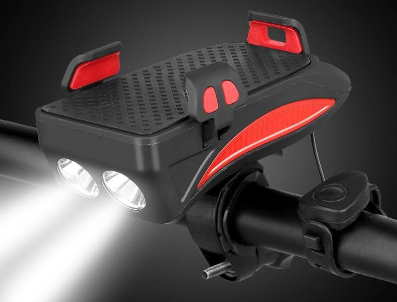 4-in-1 Bike Phone Holder with Powerbank