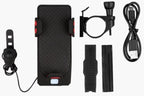 4-in-1 Bike Phone Holder with Powerbank, Light & Horn
