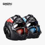 Fightguard Premium Headgear with Face Mask – Full Head and Face Protection for Sparring, Muay Thai, Taekwondo, and Martial Arts Training