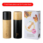 Wood Salt and Pepper Mill Set
