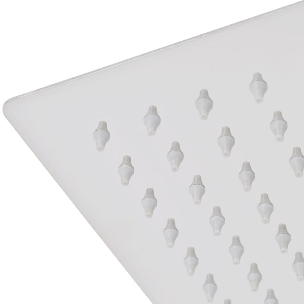 Stainless Steel Square Rain Shower Head - 30x30 cm