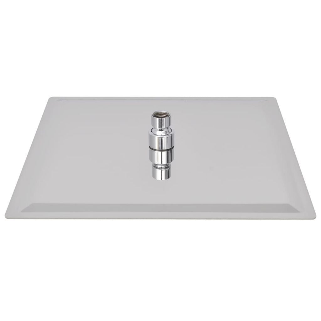 Stainless Steel Square Rain Shower Head - 30x30 cm