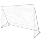 Steel Football Goal Set - 240 x 90 x 150 cm