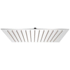 Stainless Steel Square Rain Shower Head - 25x25 cm