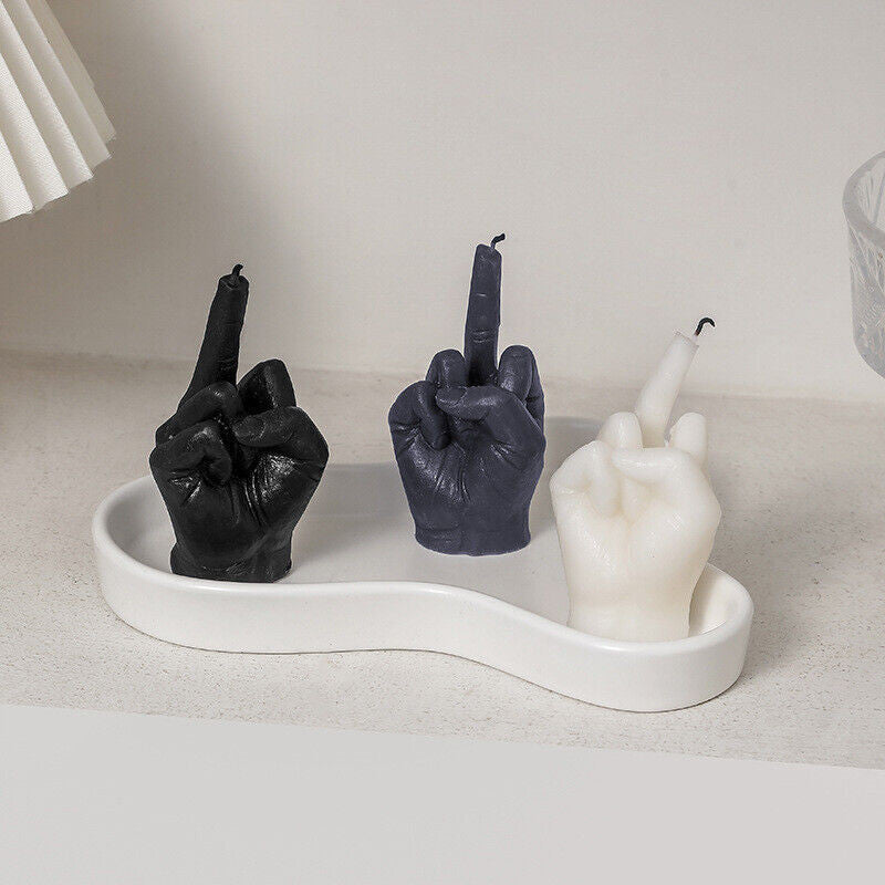 Creative Middle Finger Candle