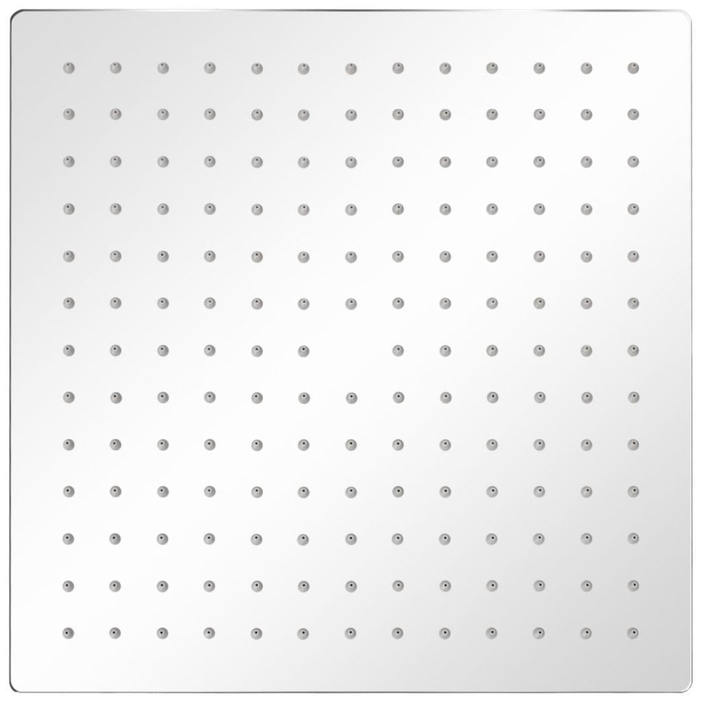 Stainless Steel Square Rain Shower Head - 30x30 cm