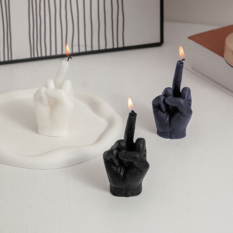 Creative Middle Finger Candle