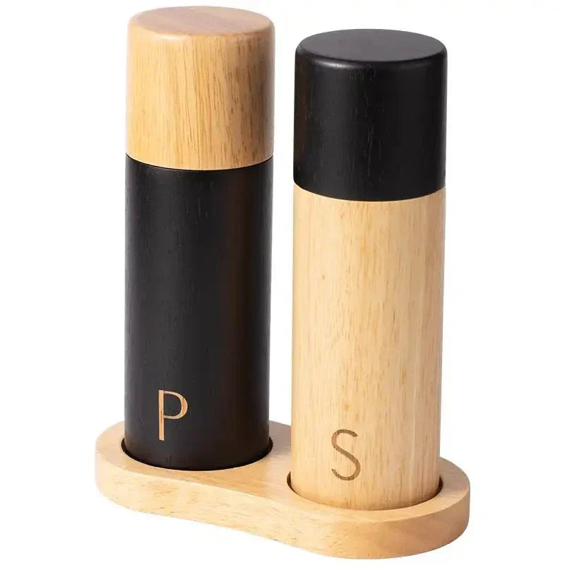 Wood Salt and Pepper Mill Set
