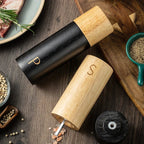 Wood Salt and Pepper Mill Set