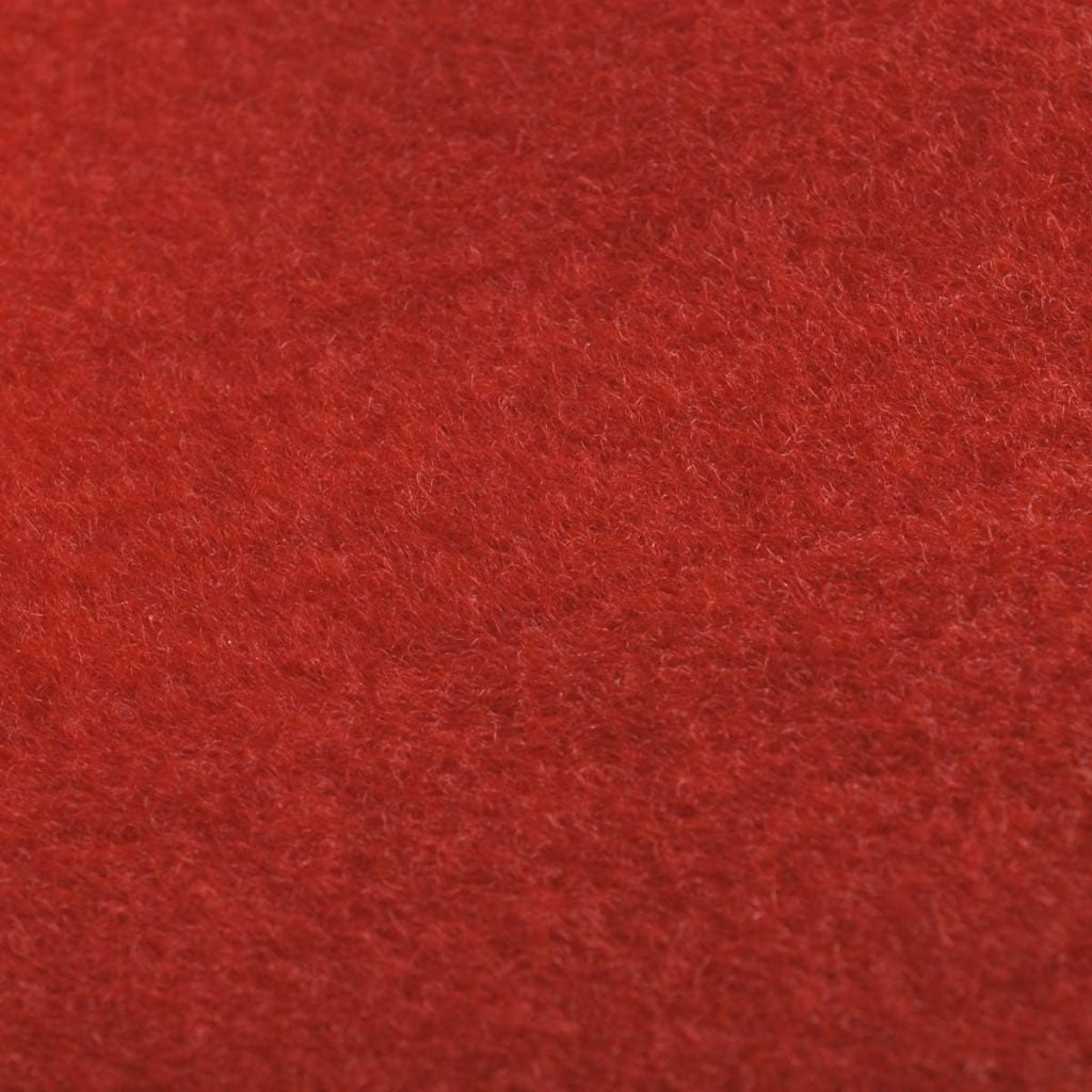 Extra heavy red carpet 1 x 5 m - 400 g/m2