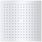 Stainless Steel Square Rain Shower Head - 25x25 cm