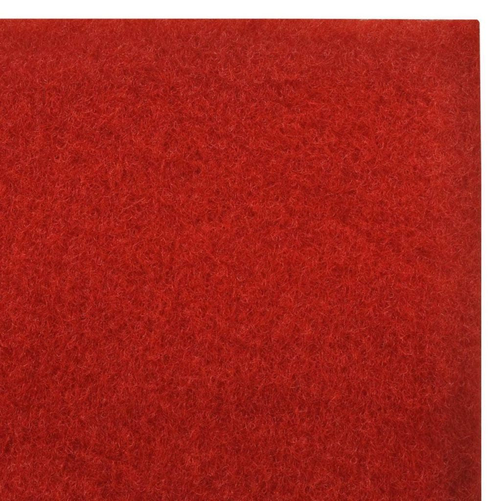 Extra heavy red carpet 1 x 5 m - 400 g/m2