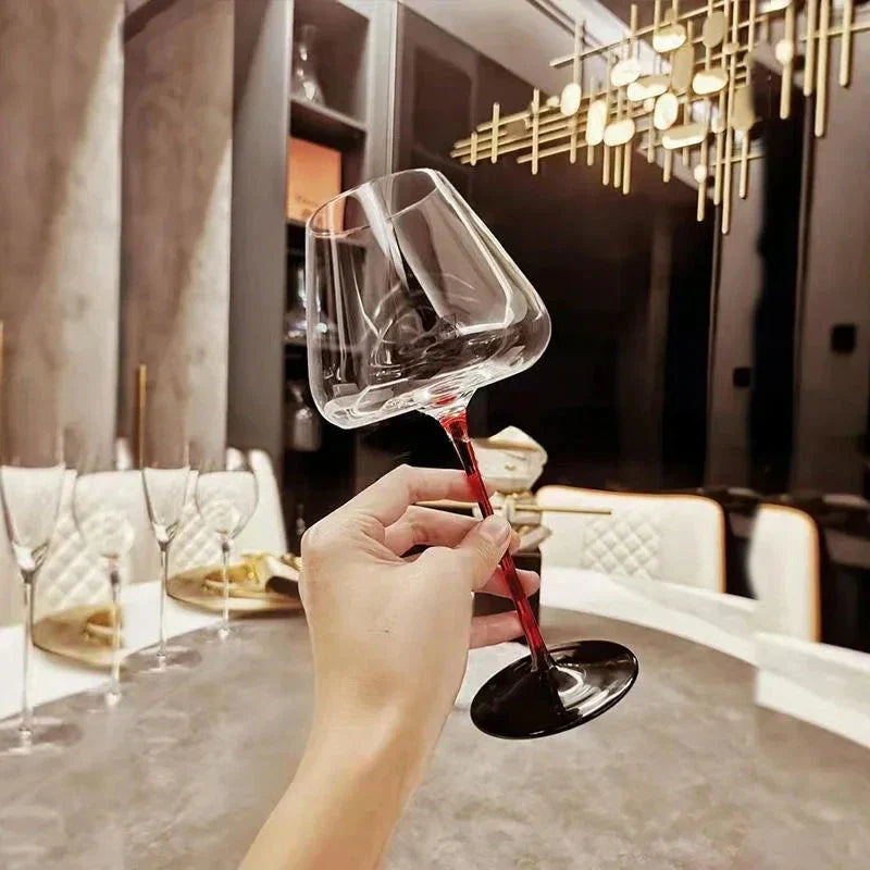 The wine glass with large capacity