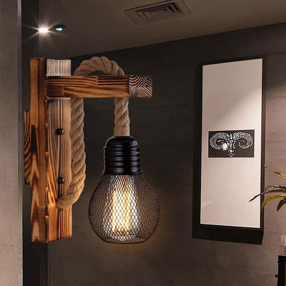Sail Industrial Wall Lamp