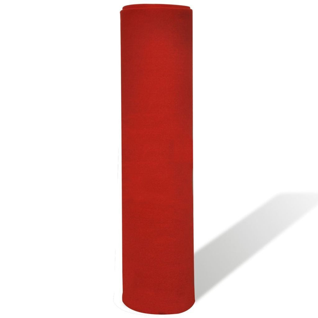 Extra heavy red carpet 1 x 5 m - 400 g/m2