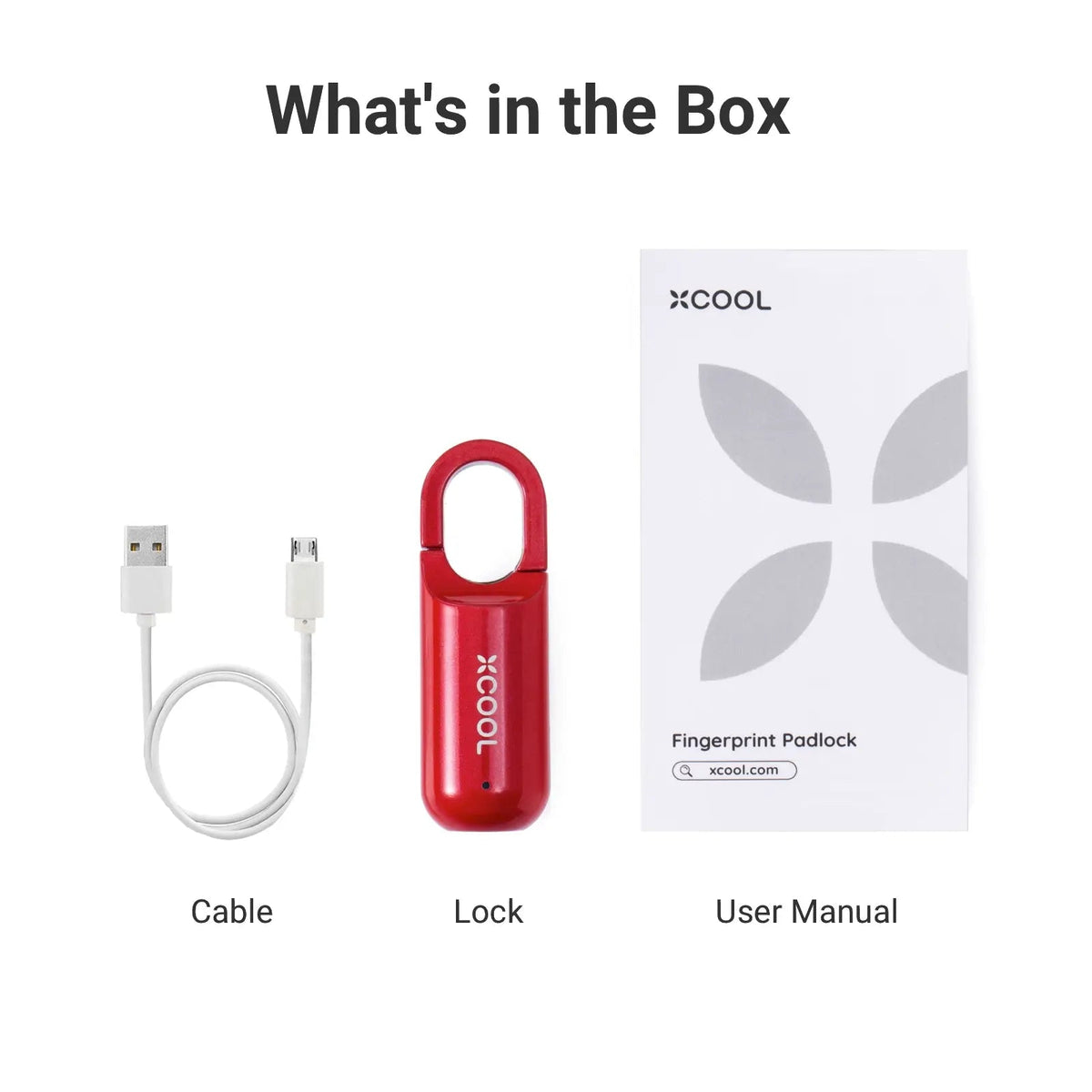 InstaSecure Fingerprint Padlock