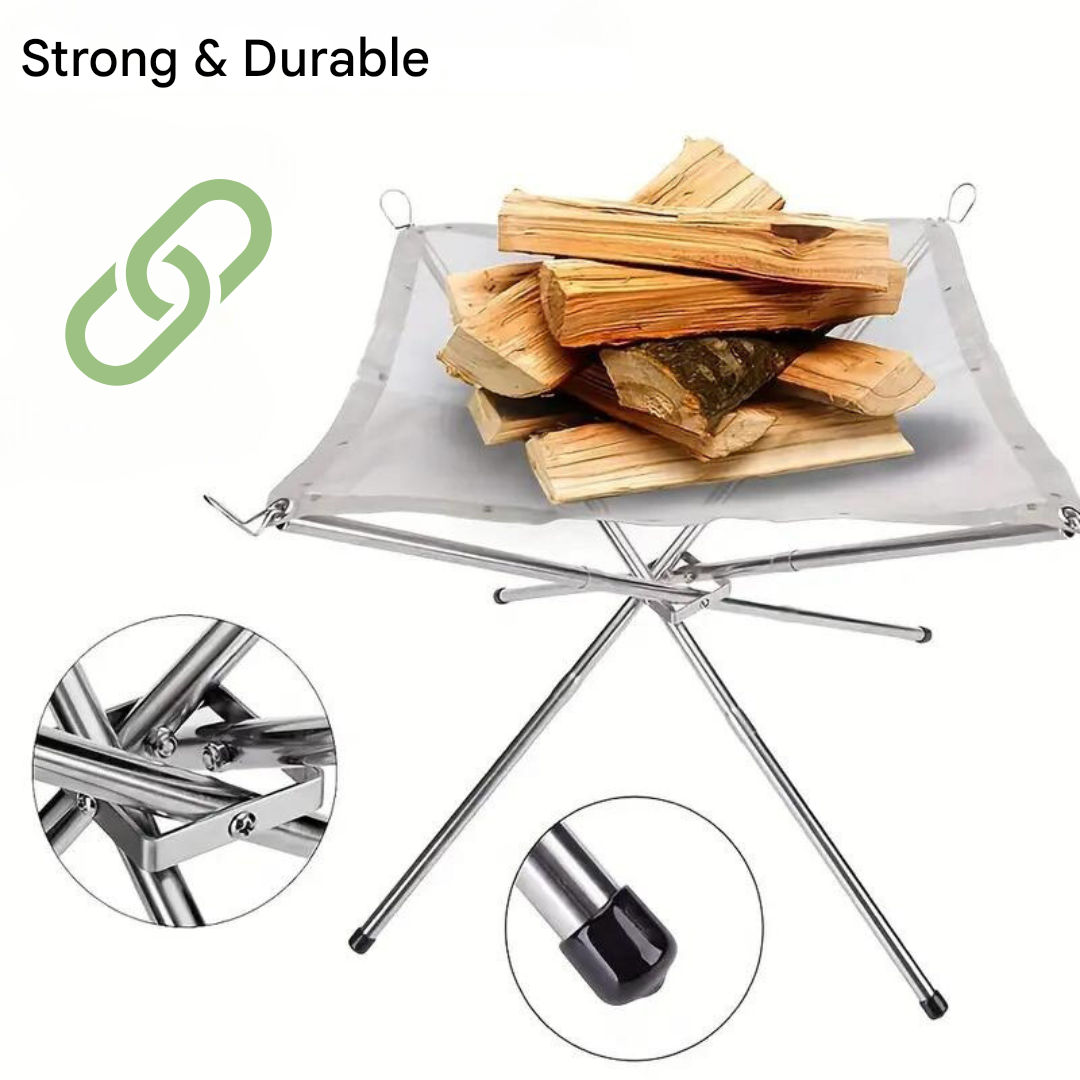 FireFlex Foldable Campfire Stand