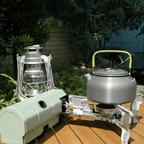 FLAMECAMP – Portable Butane Camping Stove with Storage Bag & Gas Bottle