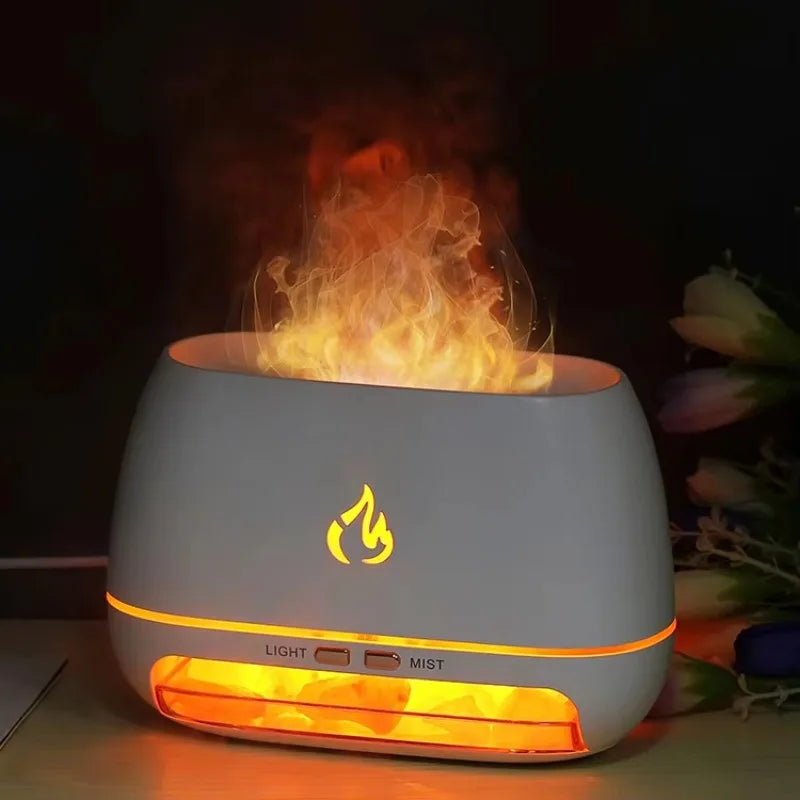 SaltLight Aroma Diffuser – Himalayan Salt Lamp with Fragrance Diffusion and Color Light