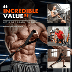 FLEXCORE – Resistance Tire Set for Full Body Training with Handles, Ankle Straps & Door Anchor