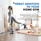 FLEXCORE – Resistance Tire Set for Full Body Training with Handles, Ankle Straps & Door Anchor