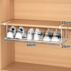 FlexFit Shelf Extension – Adjustable Shoe Cabinet Organizer – Space-Saving Storage Solution – No-Tool Assembly – Fits 40–65 cm