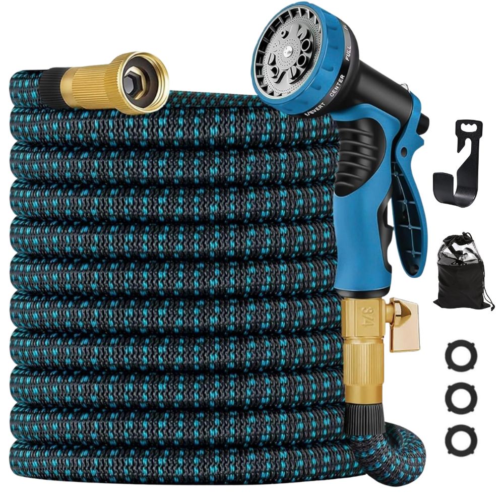 Expandable Garden Hose Heavy Duty Flexible Pipe