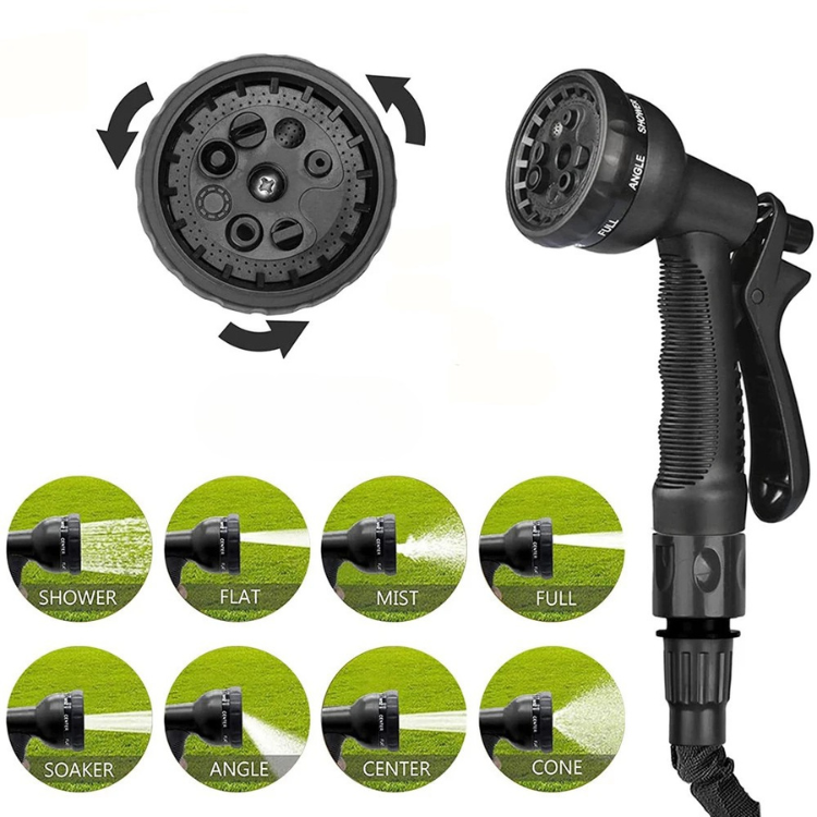 Expandable Garden Hose Spray Nozzle