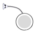 ReflectFlex LED Magnifying Mirror with Flexible Gooseneck | 10x Magnification | Daylight LED | Cosmetic Mirror