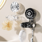 Shower Head Holder Adjustable ABS Suction Mount