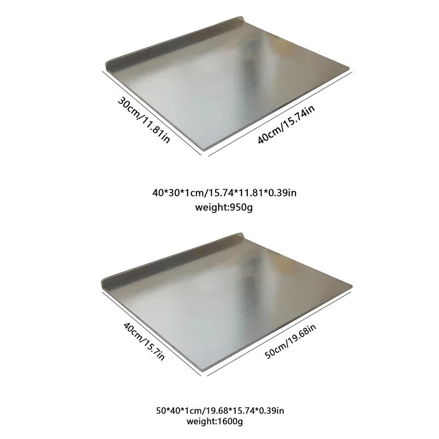 FlexiBoard – Foldable L-shaped cutting board for fruit, vegetables & dough