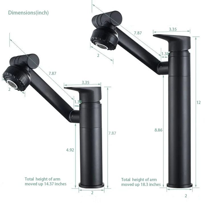 Flexispout – 360° Flexible Faucet with Spray Mode for Sink Comfort