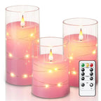 Candle Lights Set with Realistic LED Flame