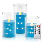 Candle Lights Set with Realistic LED Flame