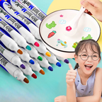 Water Drawing Washable Colour Marker Pens