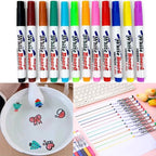 Water Drawing Washable Colour Marker Pens