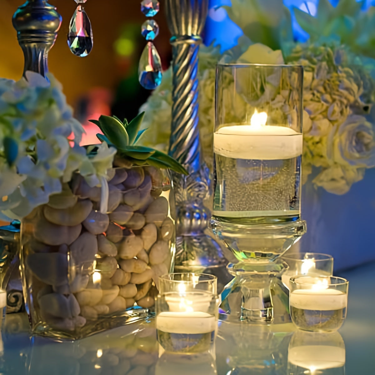 Candle Set of 40 Floating Wax Lights