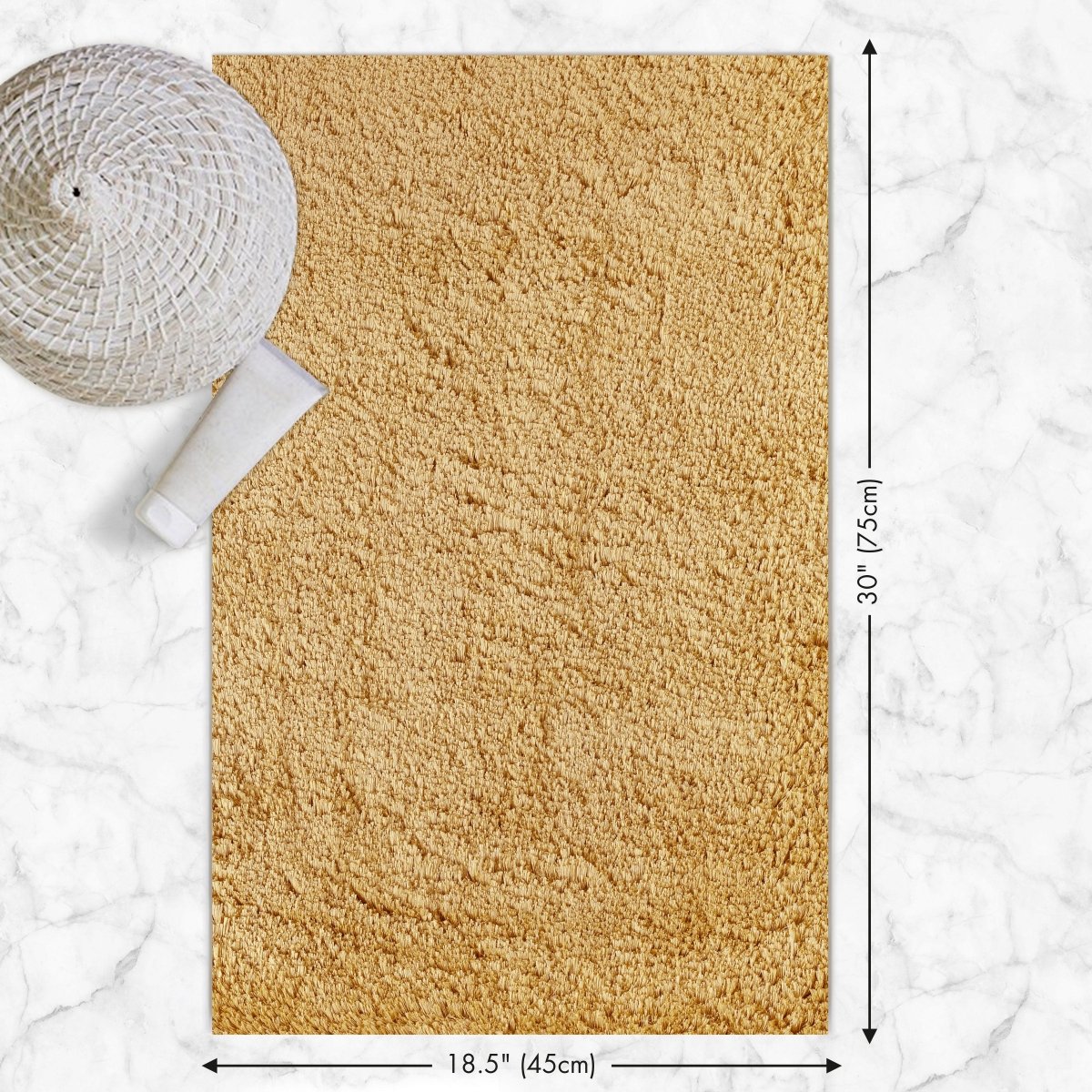 Veloura Ultra-Absorbent Bath Mat | Plush non-slip bathroom mat for comfort and safety