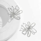 Floral Knot Outline Earrings