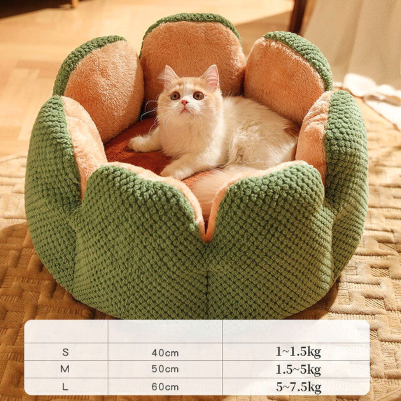 Flower-Shaped Pet Bed - PetBloom