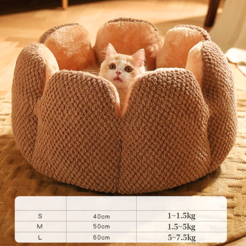 Flower-Shaped Pet Bed - PetBloom