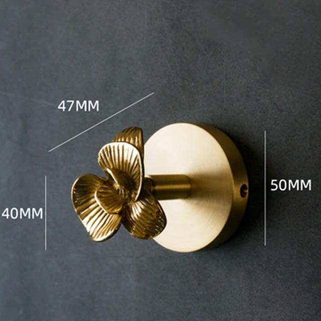 Solid Brass Animal Wall Hooks with Decorative Gold Finish for Home Storage