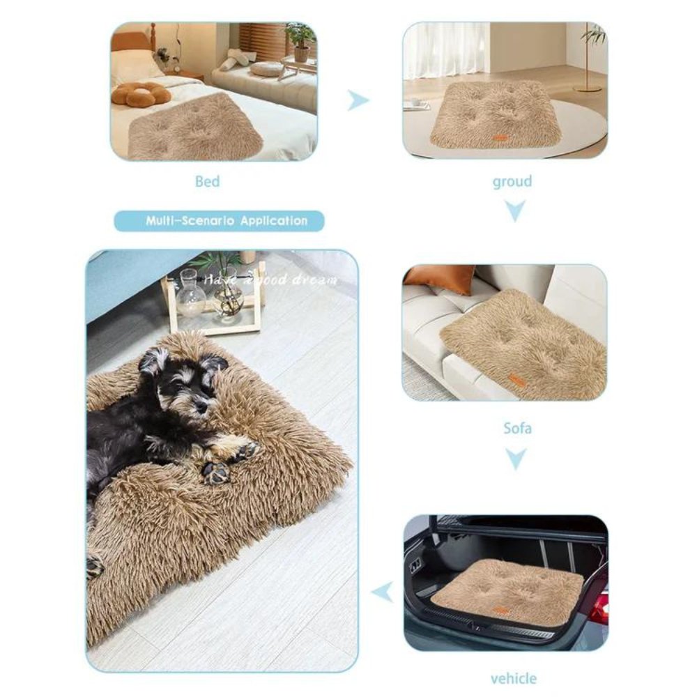 FluffRest - Plush Dog Bed
